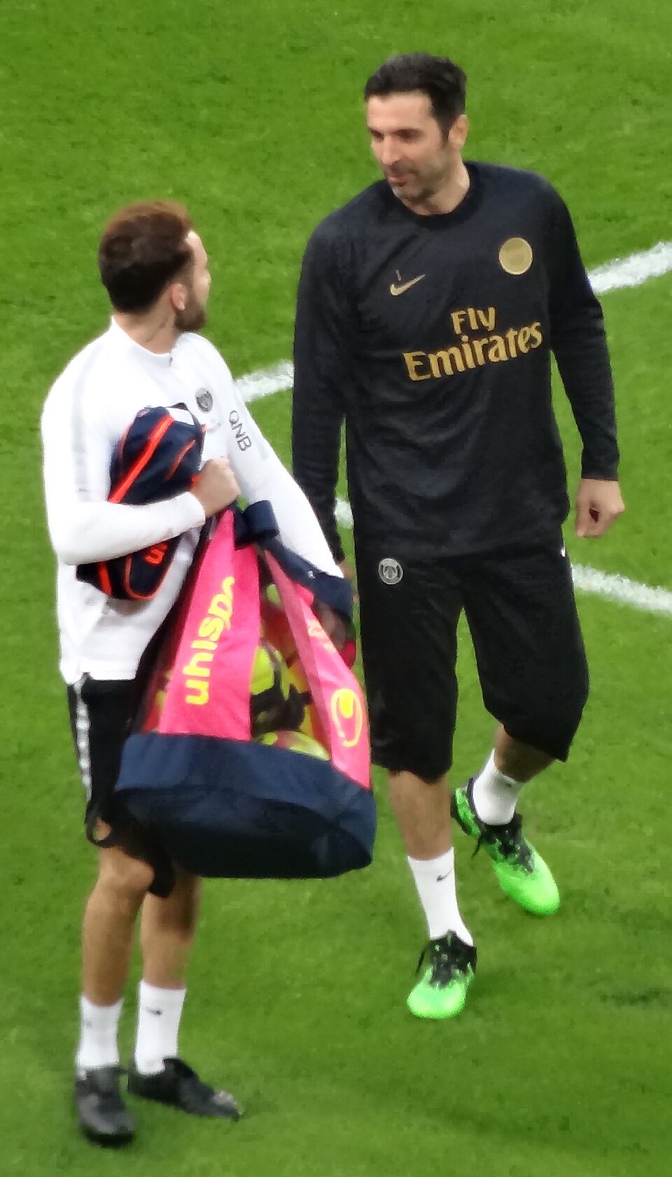 Gianluigi Buffon sous les couleurs du PSG en 2019
